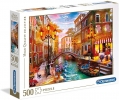 Пъзел 500 части Венеция Sunset over Venice Клементони Clementoni 35063